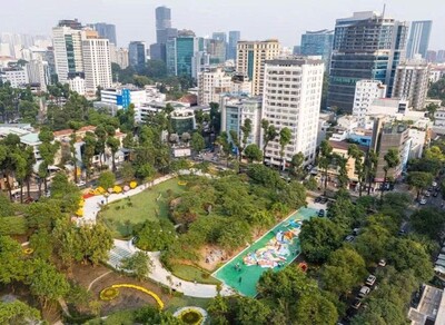 Hồi sinh khu “đất vàng” Phan Đình Phùng thành công viên xanh giữa trung tâm TP Hồ Chí Minh