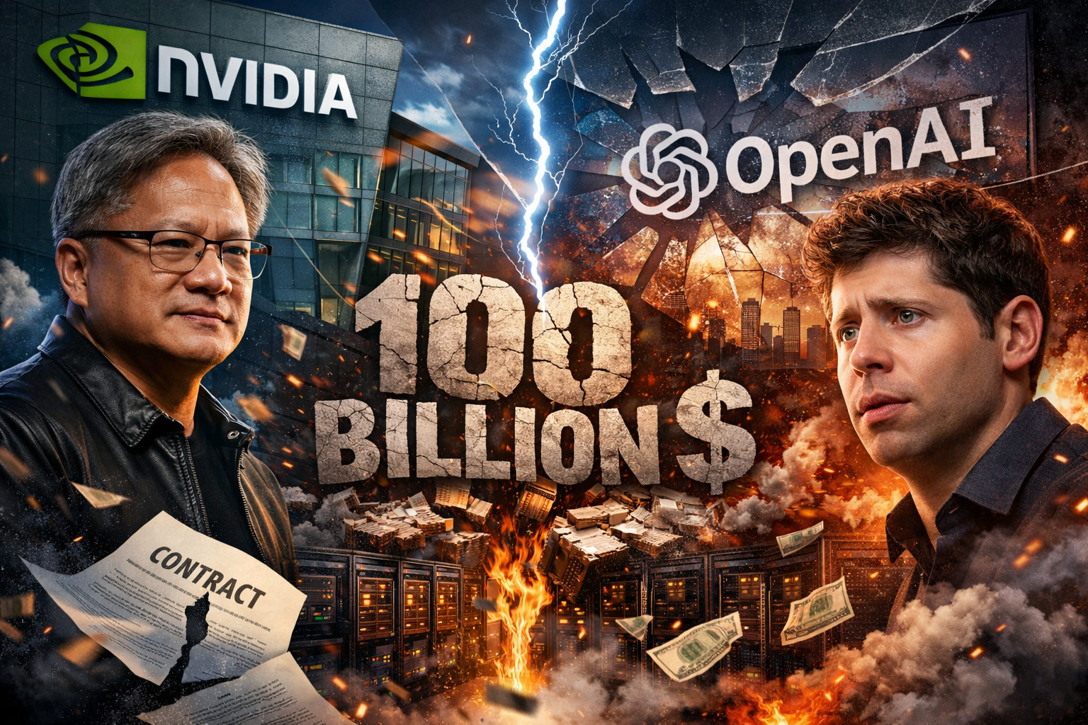Thương vụ 100 tỷ USD giữa NVIDIA và OpenAI chính thức đổ vỡ