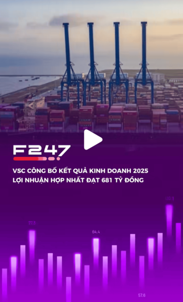 VSC CÔNG BỐ KẾT QUẢ KINH DOANH 2025, LỢI NHUẬN HỢP NHẤT ĐẠT 681 TỶ ĐỒNG