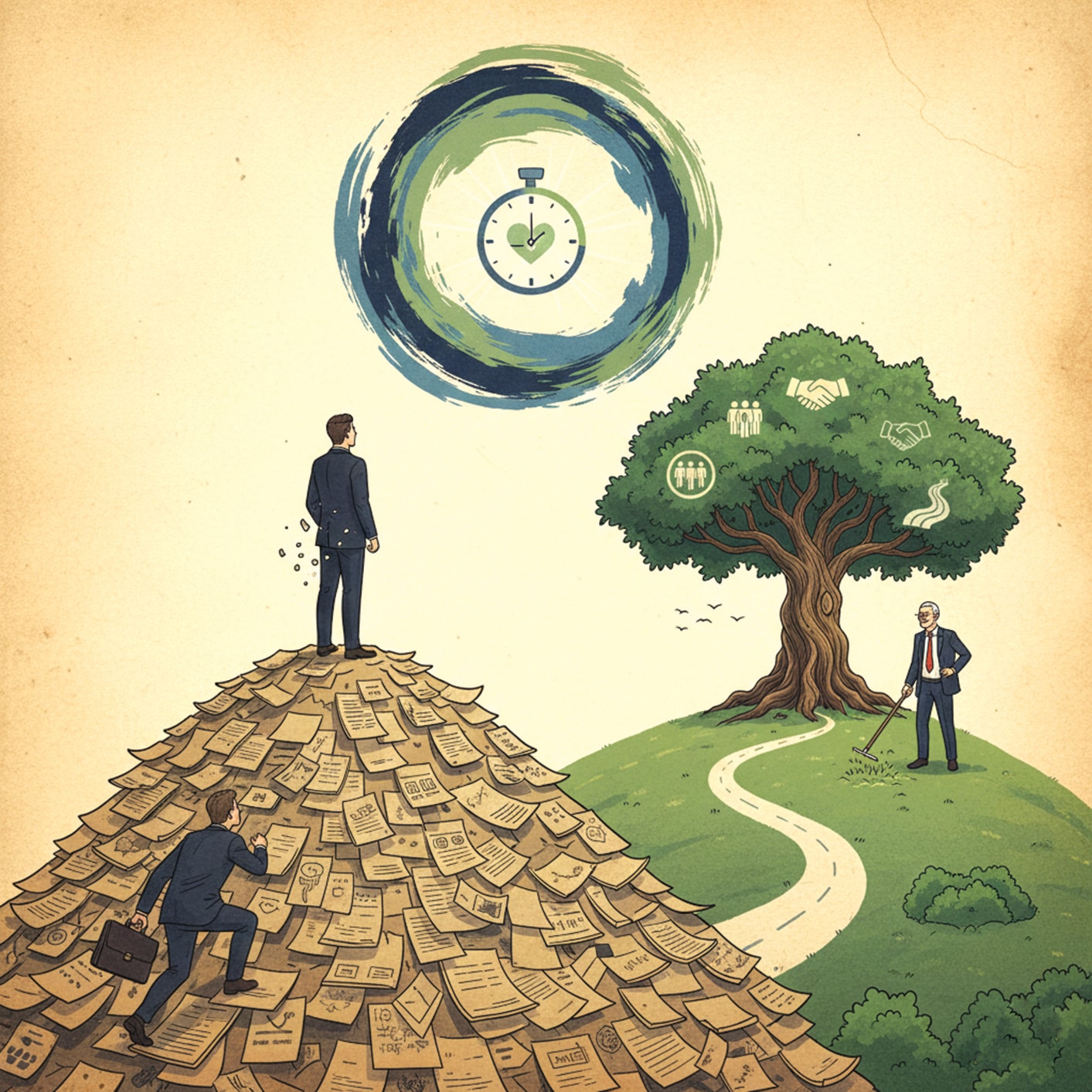 Đời người lãnh đạo: Khi nghiệp gọi tên và dấu ấn đòi được trả lời