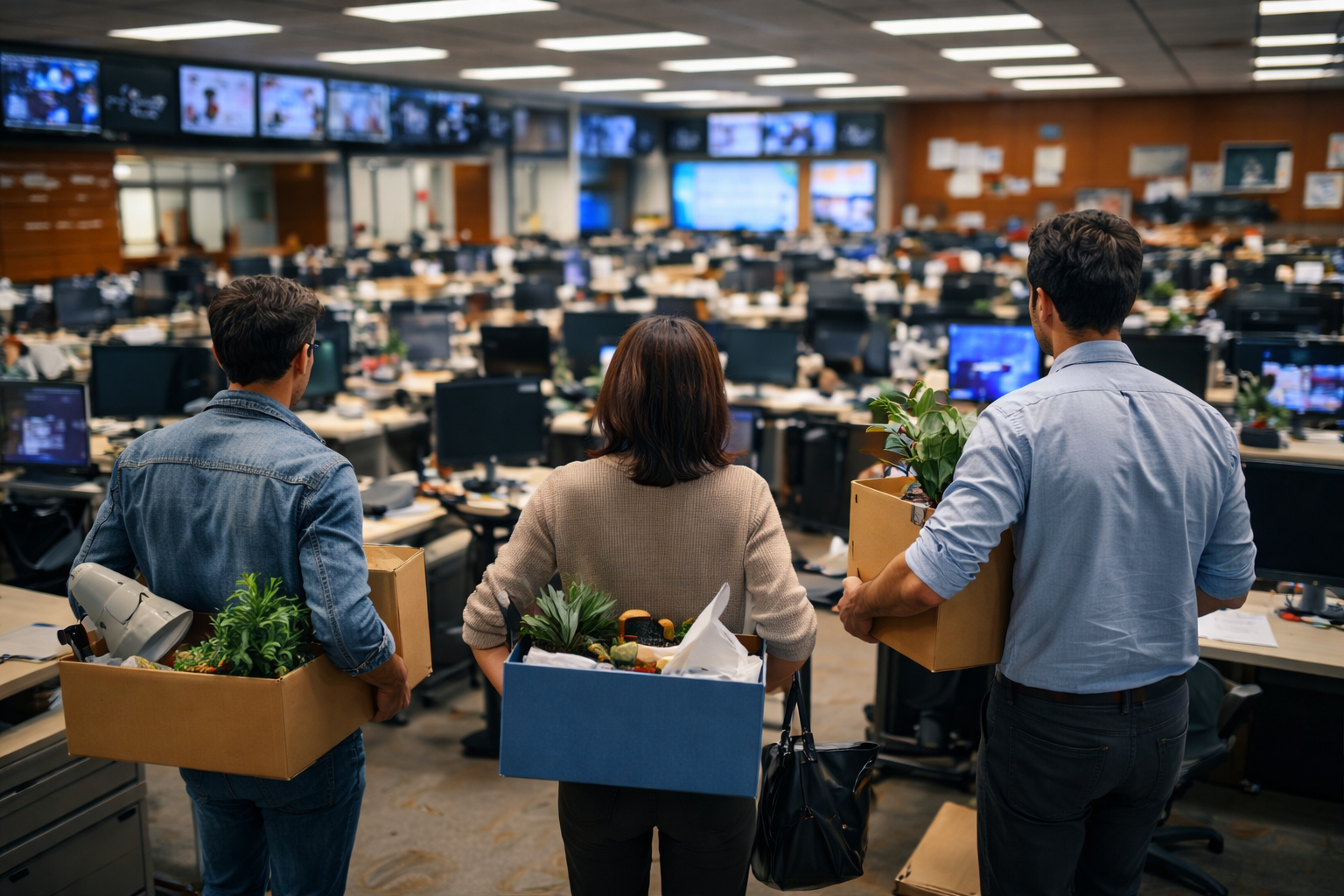 Báo chí lao đao trong kỷ nguyên AI: 17.000 người rời newsroom chỉ trong 1 năm