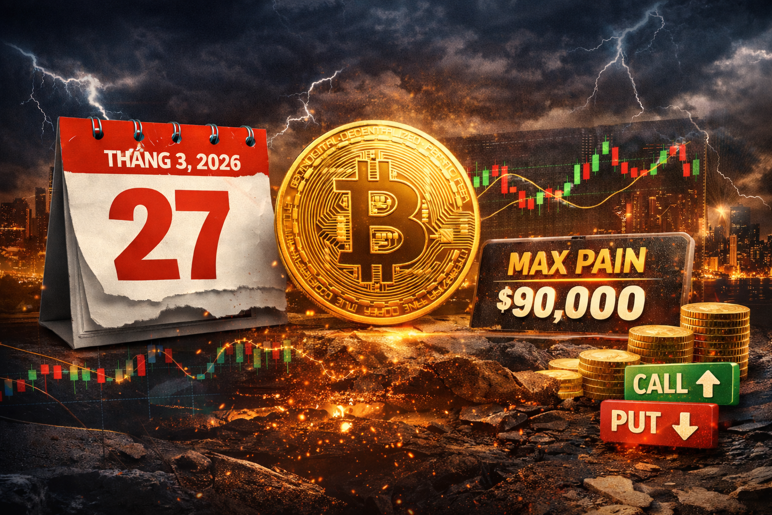 Ngày 27/3 có gì đặc biệt khiến thị trường Bitcoin nín thở?