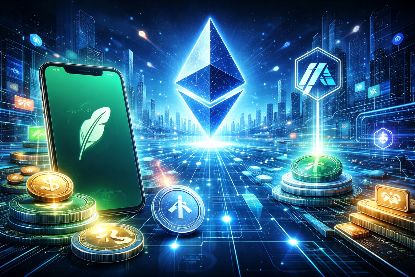 Robinhood xây “đường ray” blockchain riêng, cạnh tranh trực diện Coinbase