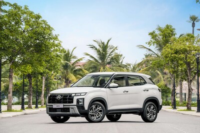 SUV Creta dẫn đầu doanh số Hyundai tại Việt Nam tháng đầu năm