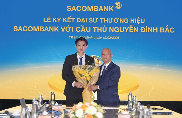 Sacombank chọn Nguyễn Đình Bắc làm Đại sứ thương hiệu: Nước cờ hướng tới giới trẻ