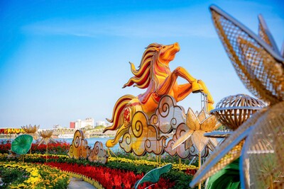 Ý nghĩa của linh vật ngựa trong Hội hoa xuân Huế