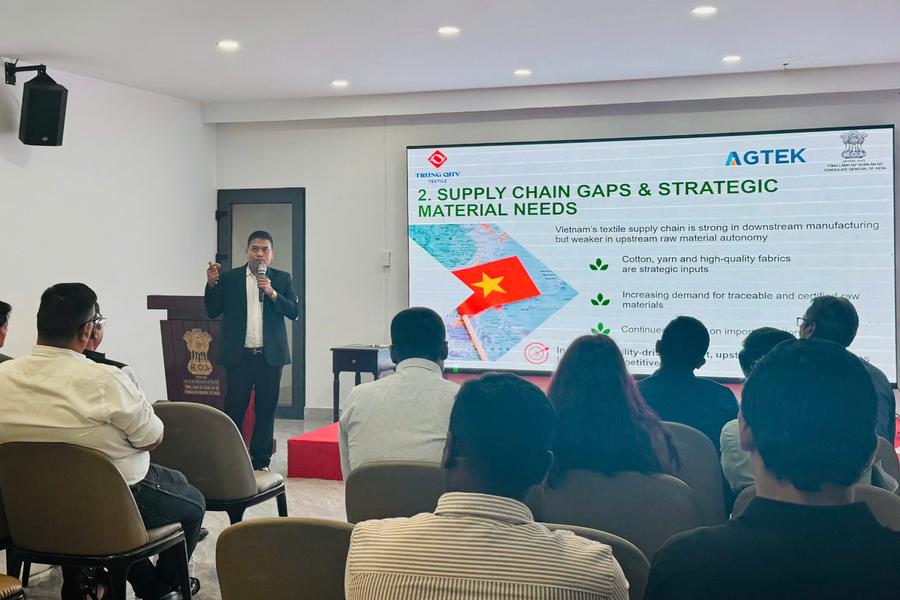 NCS-TS. Trần Văn Quy: Thúc đẩy xây dựng chuỗi cung ứng xanh Việt Nam - Ấn Độ trong ngành dệt may