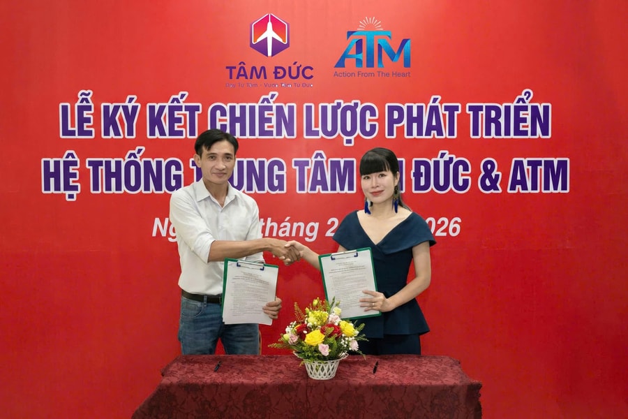 ATM và Tâm Đức ký kết hợp tác giáo dục