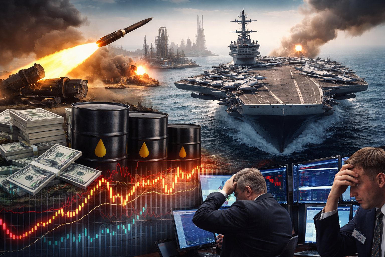 Thị trường chao đảo, Mỹ có thể tổn thất tới 210 tỷ USD