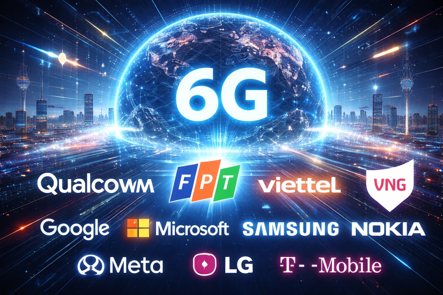 Liên minh 6G toàn cầu quy tụ hàng loạt “ông lớn”, có đại diện Việt Nam