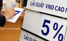 Lãi suất huy động tiếp tục tăng tại nhiều ngân hàng