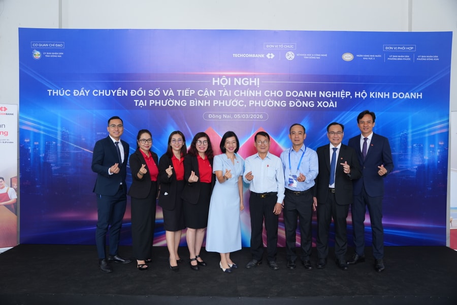 Techcombank thúc đẩy chuyển đổi số và tiếp cận tài chính cho doanh nghiệp tại Đồng Nai
