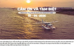 Dừng hoạt động bay thủy phi cơ ngắm cảnh vịnh Hạ Long từ ngày 1/4