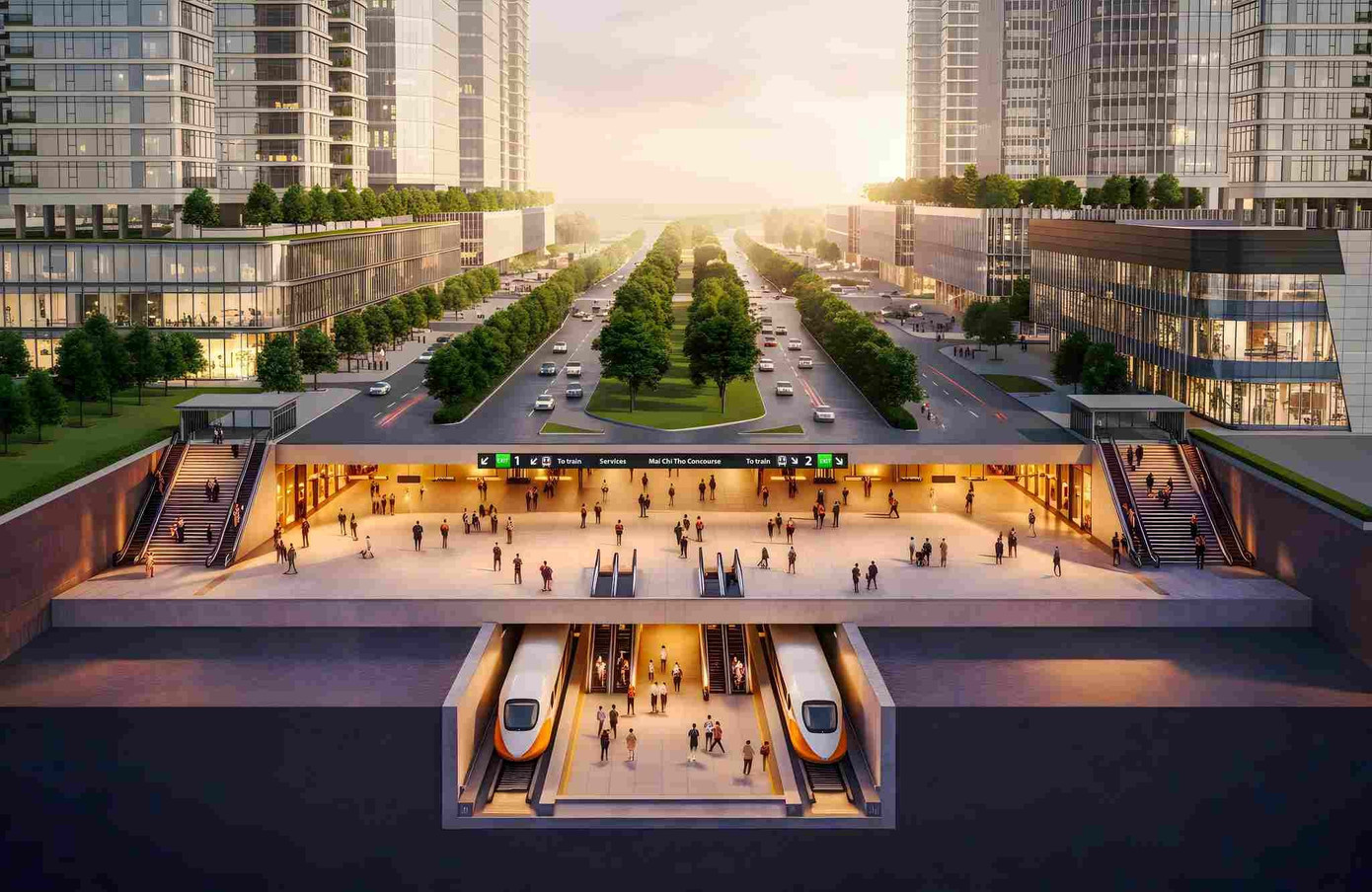 TP HCM dự kiến đầu tư 6 tuyến metro dài 187 km, tổng vốn khoảng 17 tỷ USD