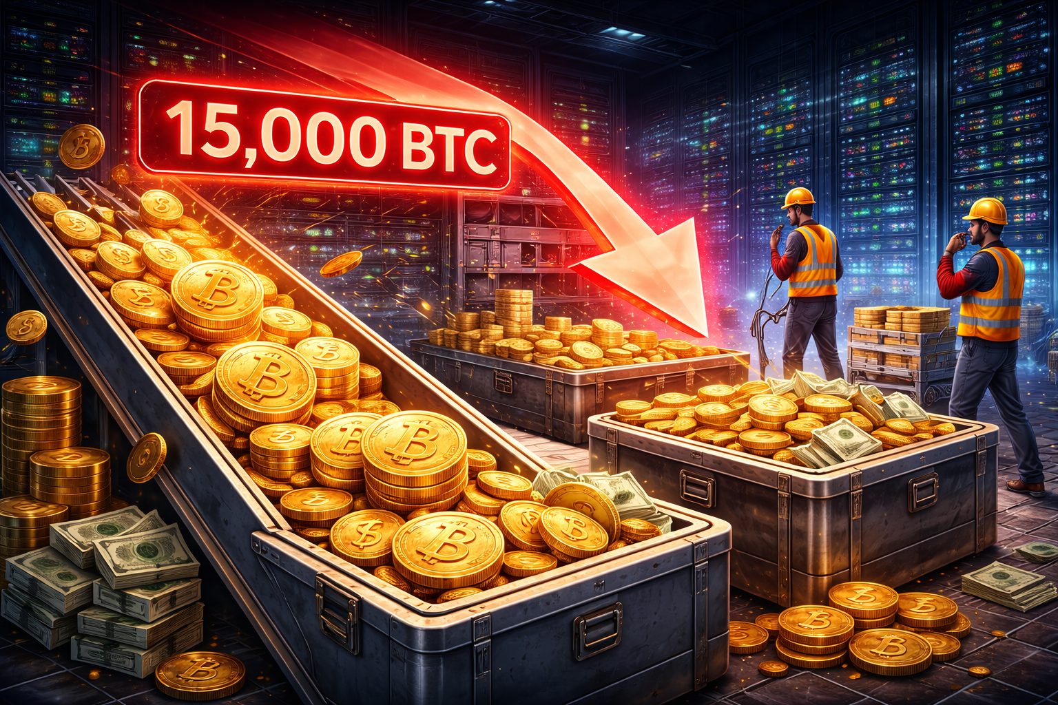 Hơn 15.000 BTC bị thợ đào bán ra trong vài tháng qua