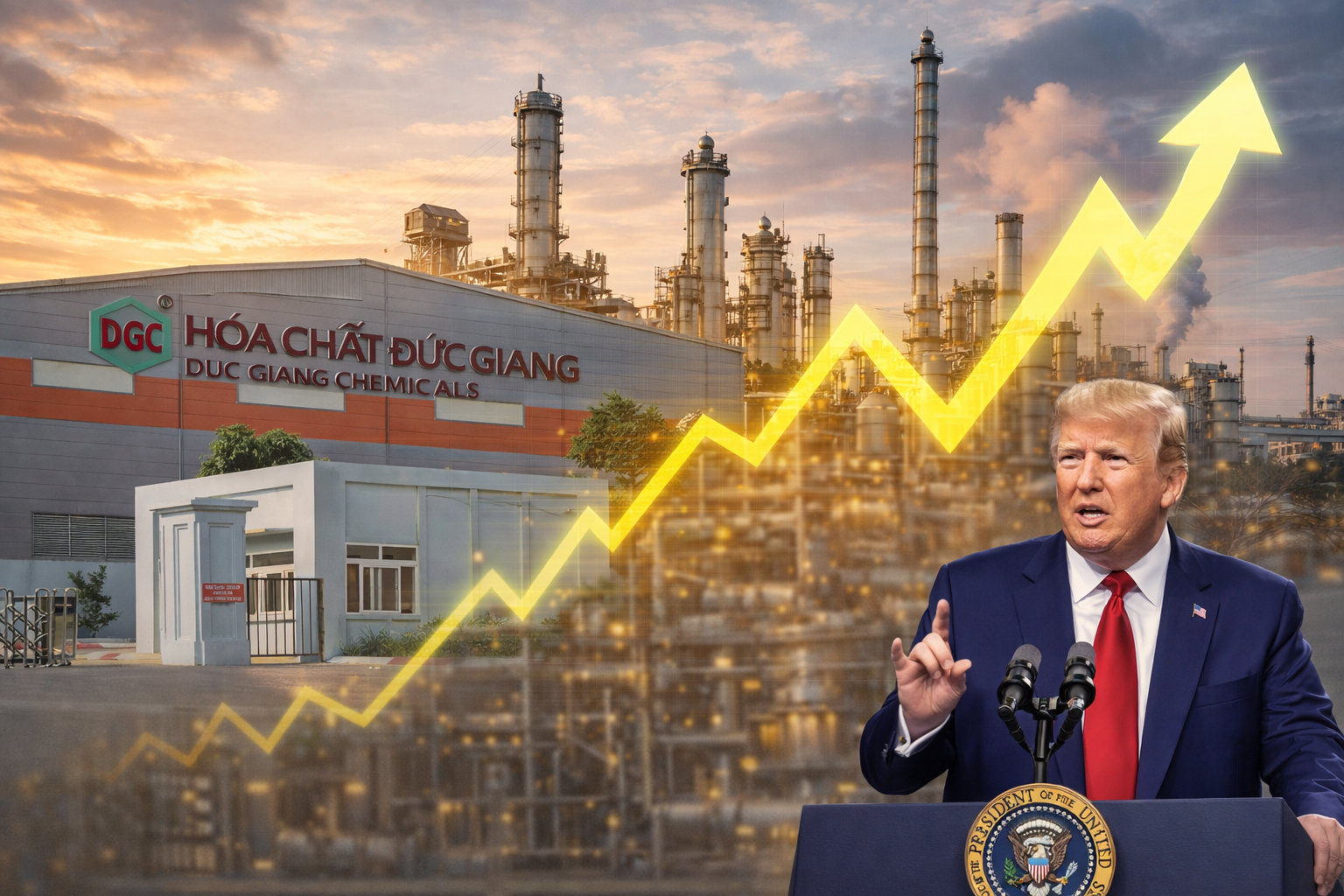 Giá phốt pho tăng 17%, Hoá chất Đức Giang hưởng lợi lớn?