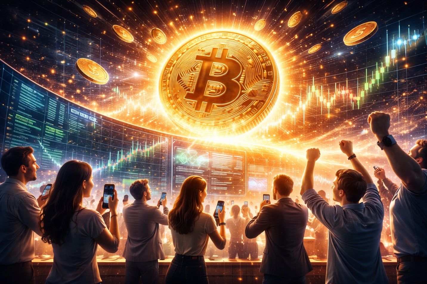 Bitcoin bật tăng mạnh, nhà đầu tư sợ “lỡ tàu” quay lại thị trường