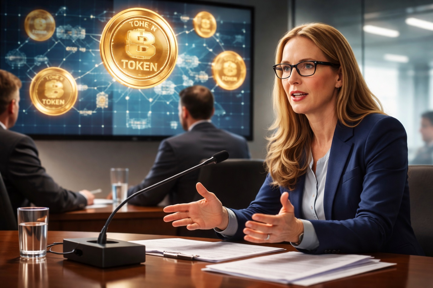 “Crypto Mom” đề xuất thử nghiệm chứng khoán token hóa, tranh luận nóng tại Mỹ