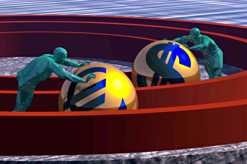 Dầu tăng giá, euro trả giá