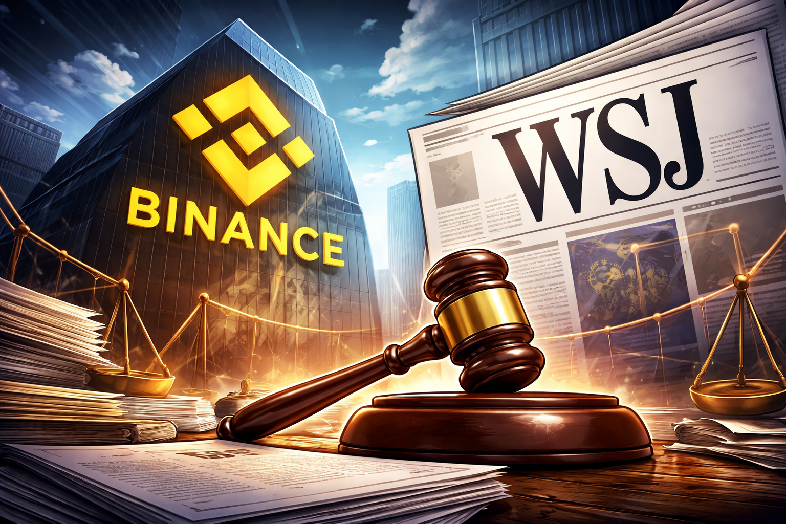 Binance bất ngờ kiện Wall Street Journal: Điều gì khiến “ông lớn crypto” không còn sợ báo chí?