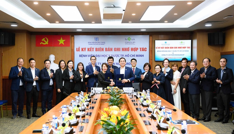 NovaGroup bắt tay Bệnh viện Đại học Y Dược TP.HCM phát triển dịch vụ y tế tại các đô thị