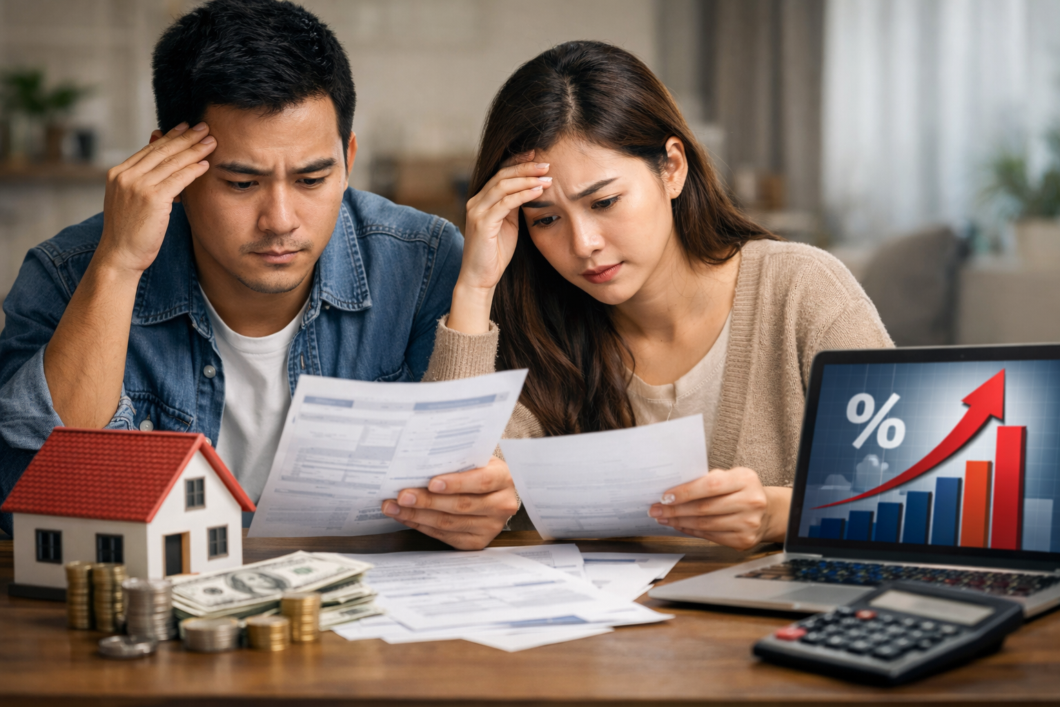 Lãi suất 12-16%/năm, bài toán tài chính của người mua nhà đảo lộn