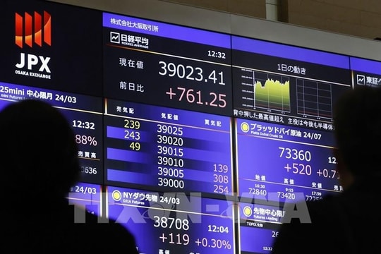 Chứng khoán châu Á duy trì đà tăng, tâm lý thị trường cải thiện nhờ giá dầu hạ nhiệt