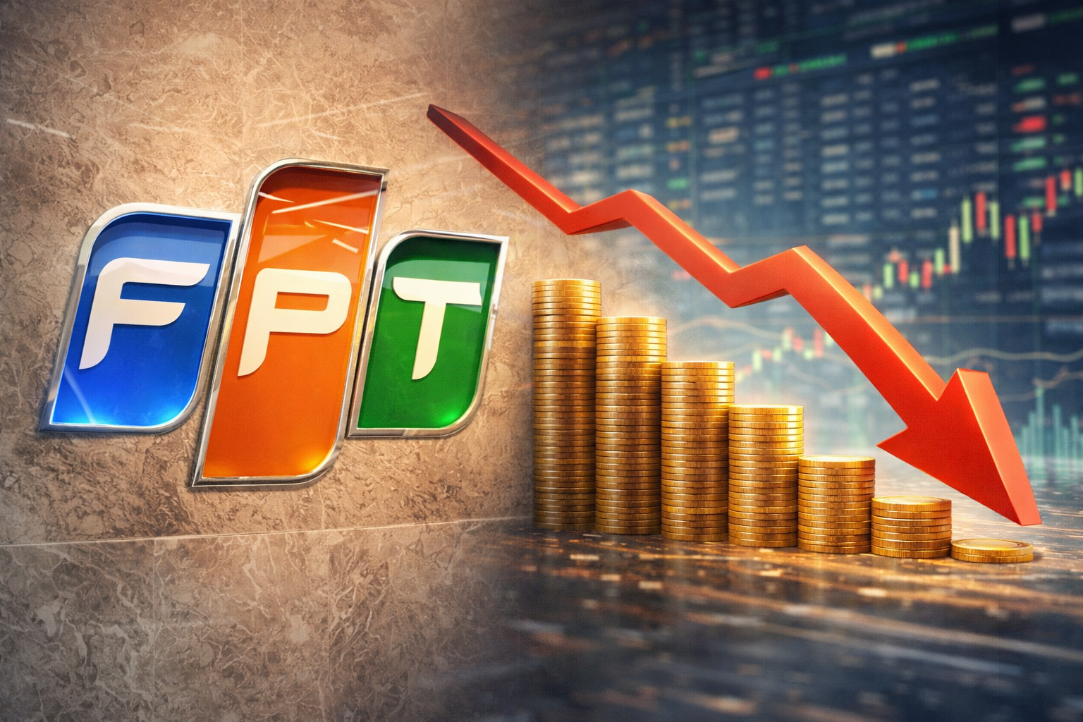 FPT giảm mạnh doanh thu hợp nhất, nguyên nhân gây bất ngờ