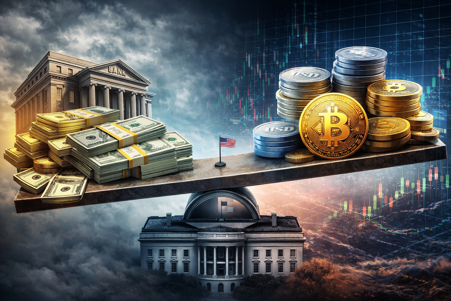 Stablecoin – “miếng bánh” khiến ngân hàng và crypto tranh giành