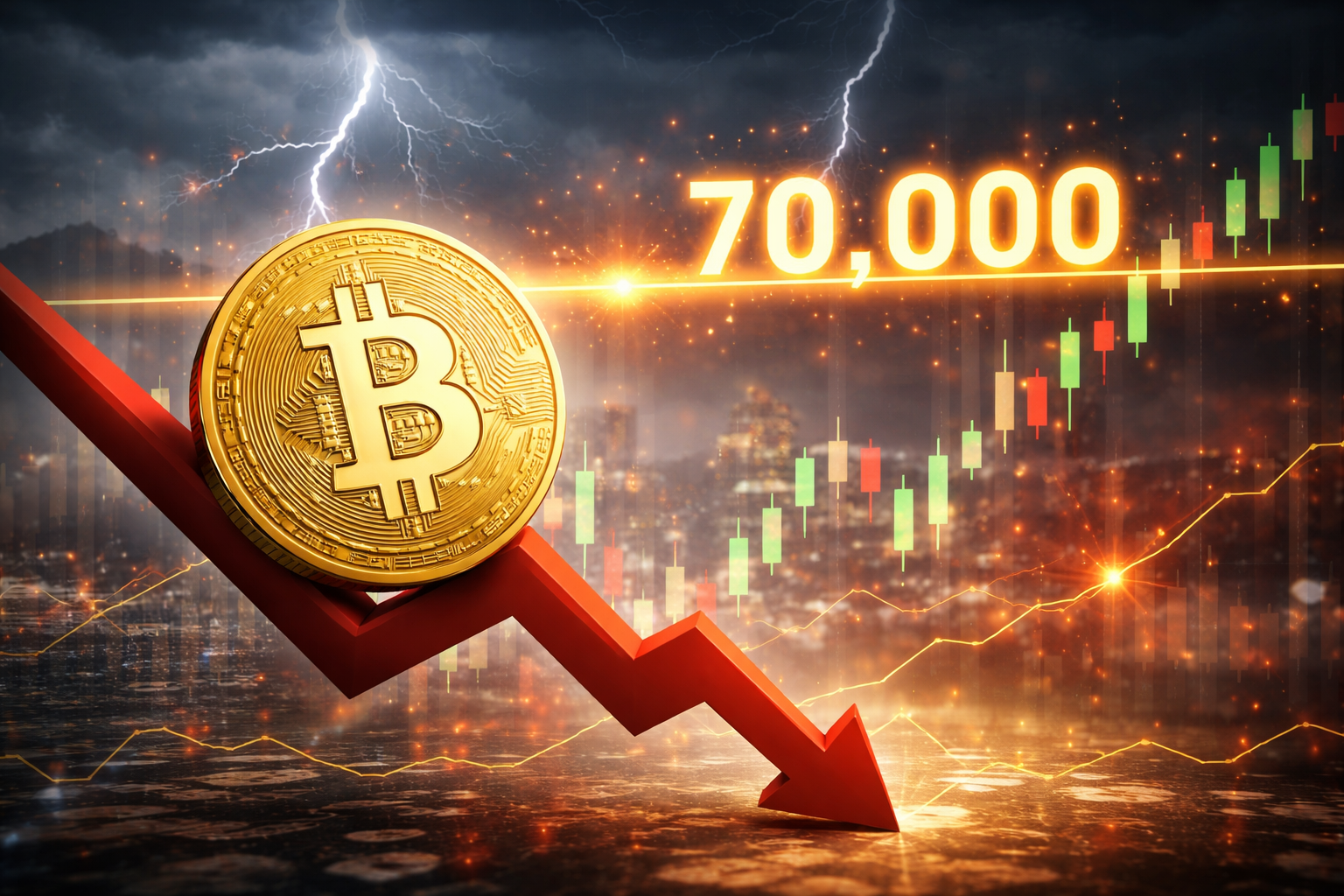 Bitcoin giằng co ở mốc 70.000 USD: Tín hiệu đáng lo?