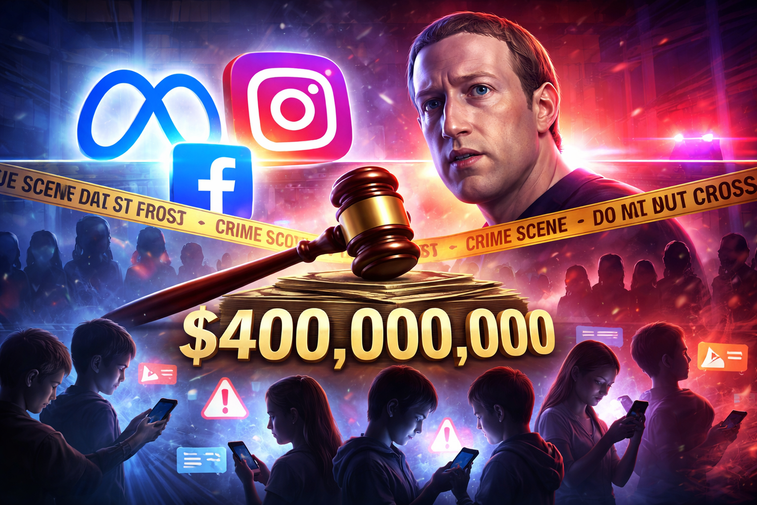 Meta “dính đòn” 400 triệu USD: Facebook, Instagram gây hại trẻ em?