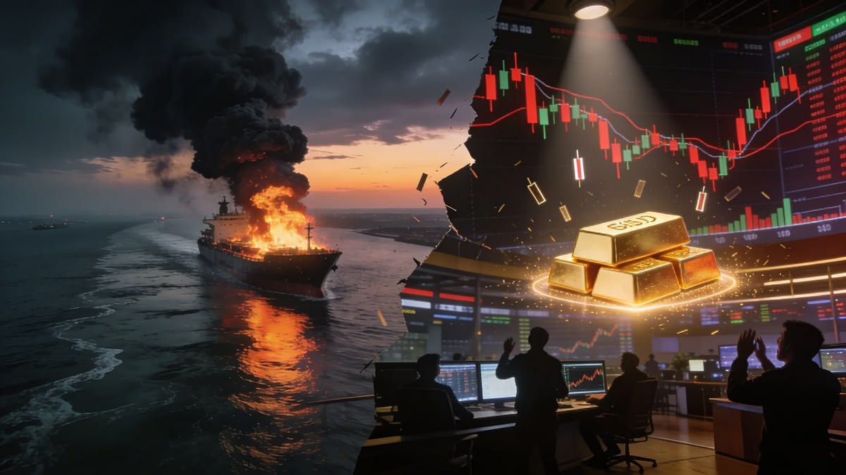 Xung đột Trung Đông đẩy lạm phát lên cao, vì sao vàng vẫn giảm?