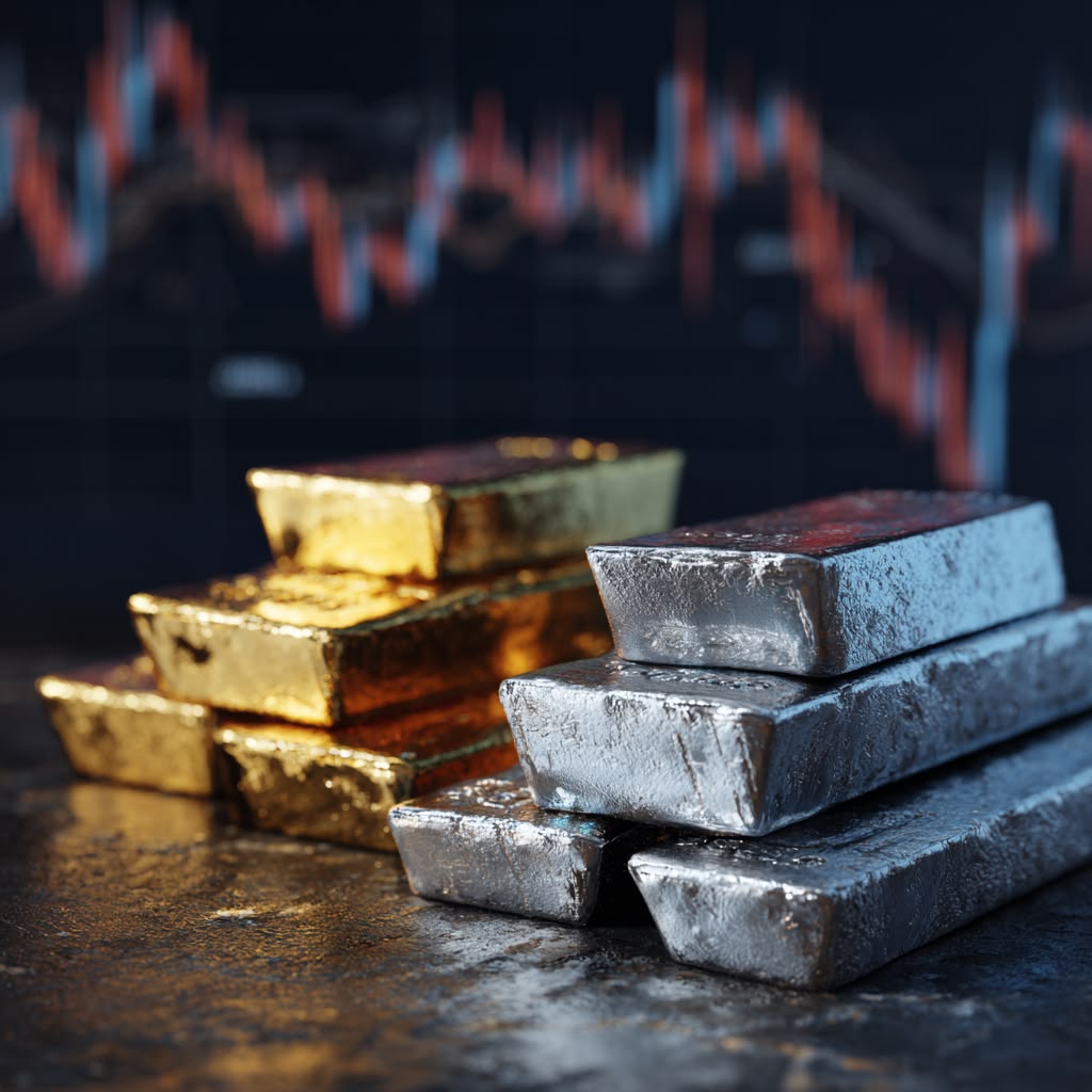 Vàng, bạc bật tăng trở lại, dòng tiền ETF đảo chiều mua ròng