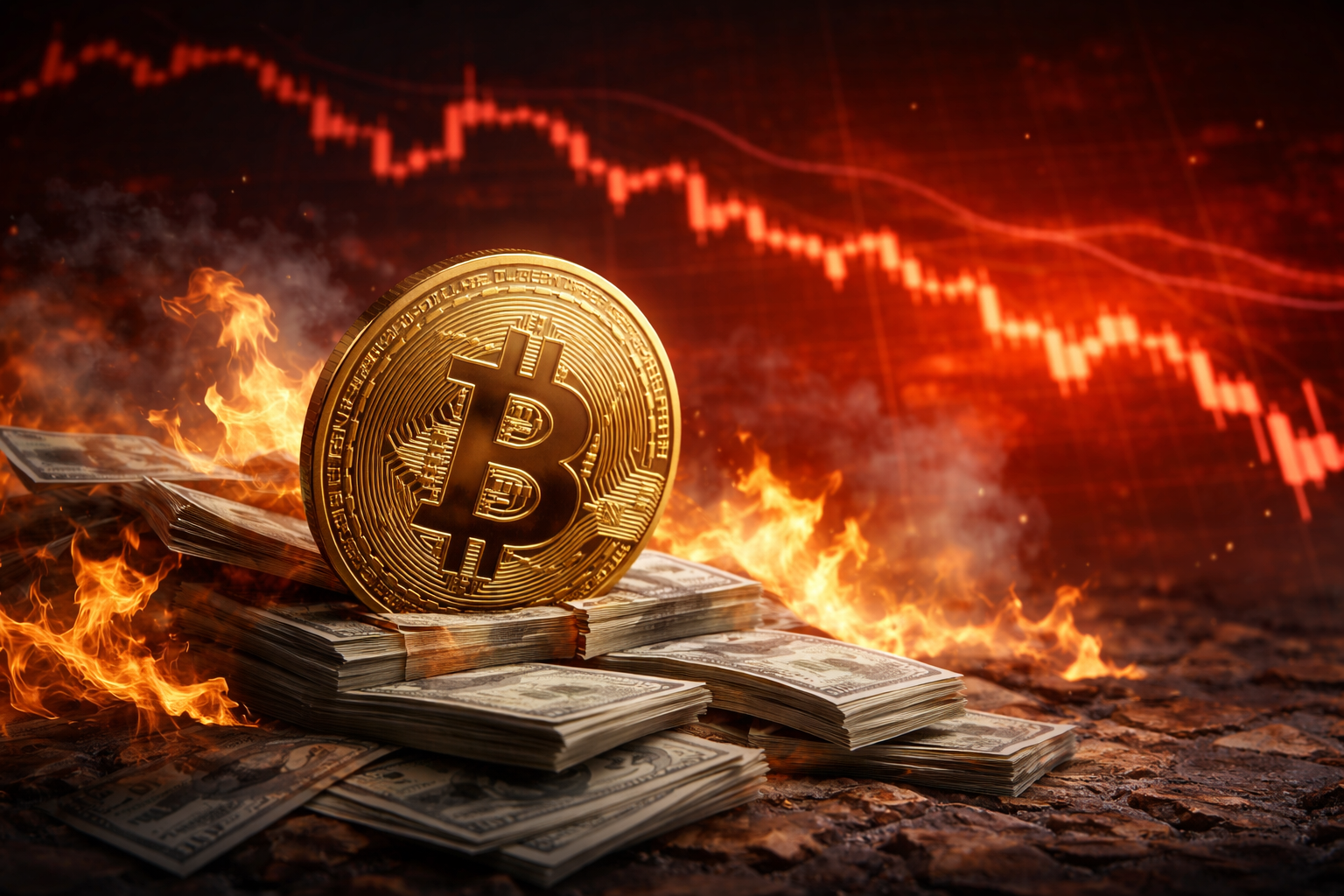 Hơn 30 tỷ USD bị xóa sổ, Bitcoin lại bước vào chu kỳ nguy hiểm?