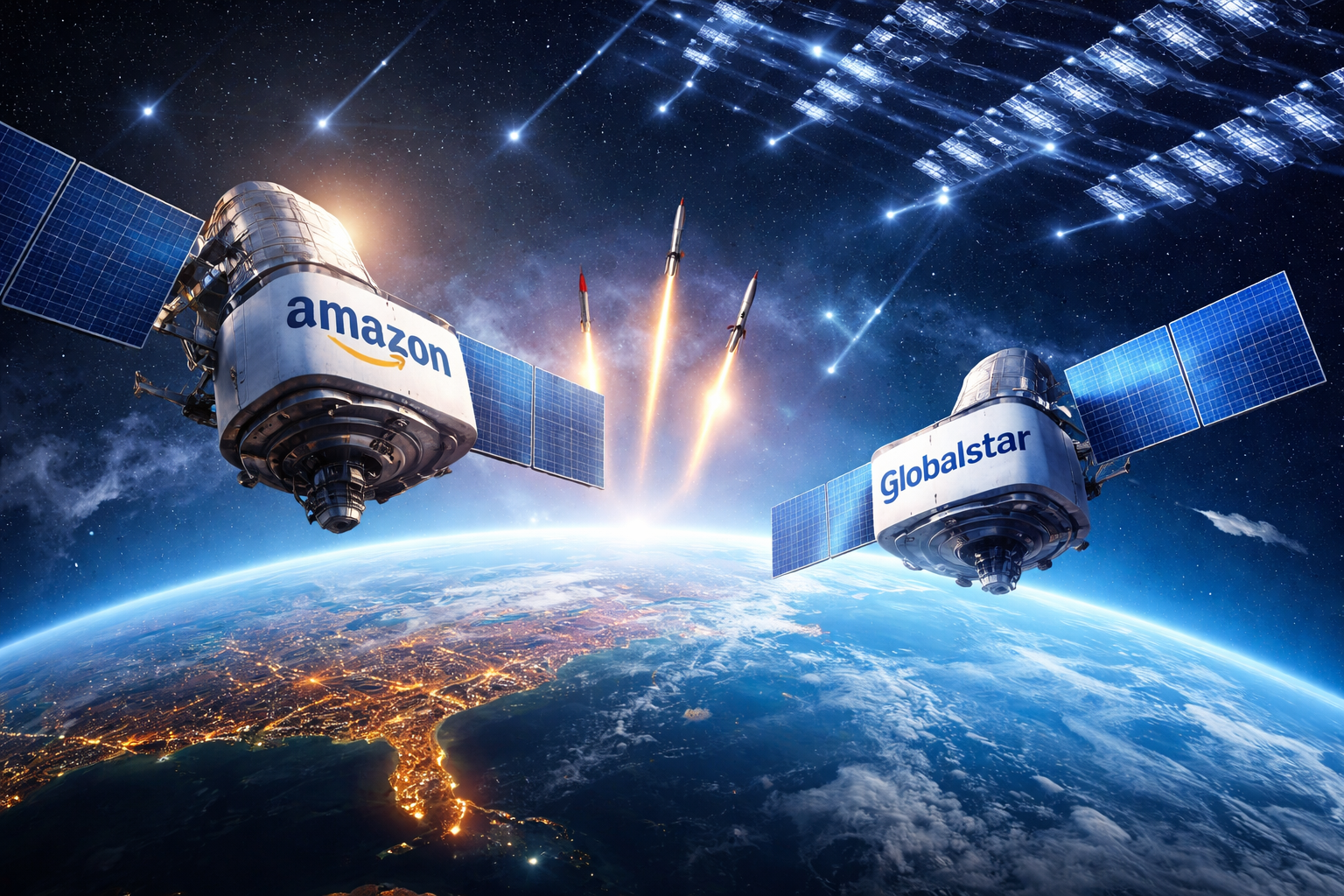 Thương vụ 9 tỷ USD của Amazon có thể làm rung chuyển thị trường internet vệ tinh