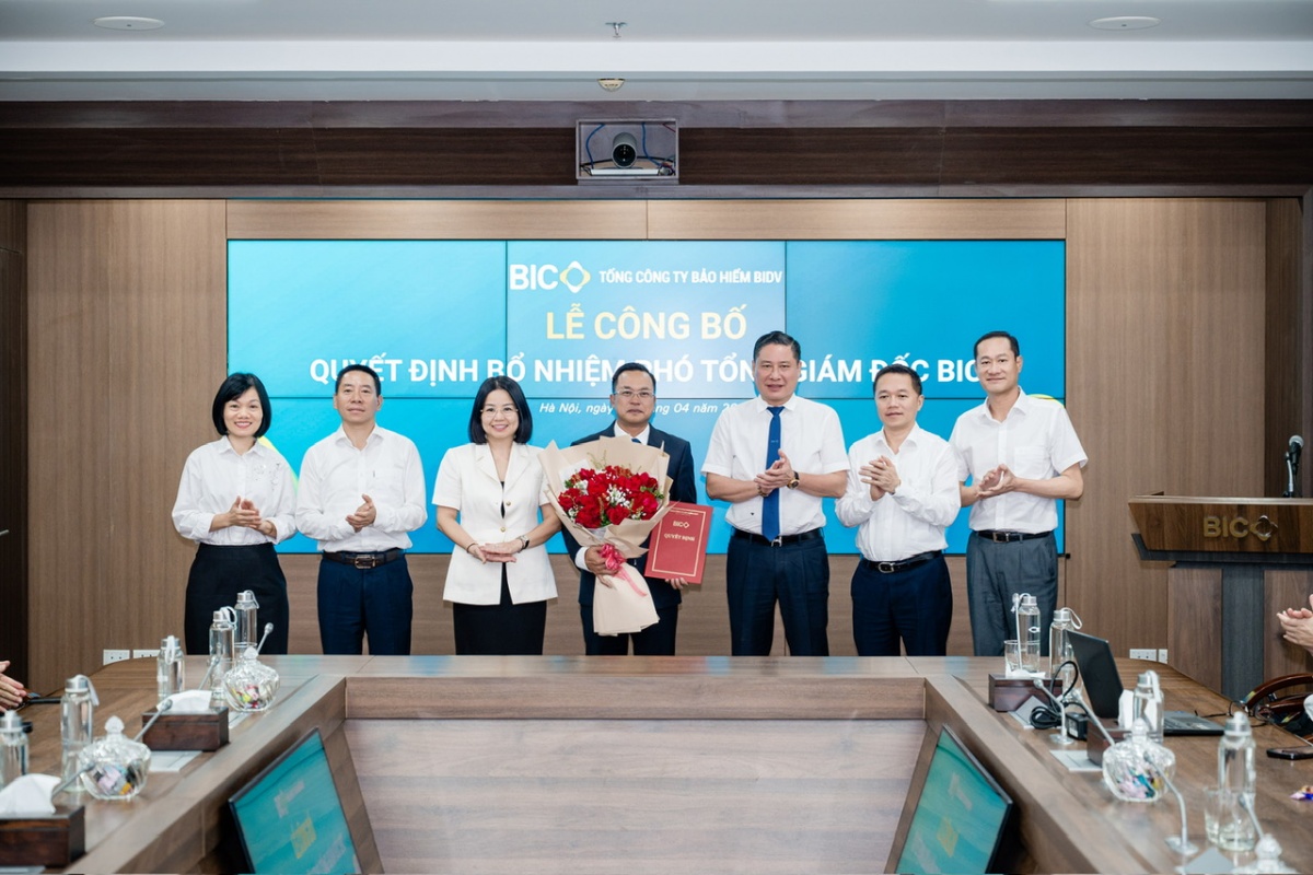 Ông Nguyễn Minh Tuân chính thức giữ ghế Phó Tổng Giám đốc BIC