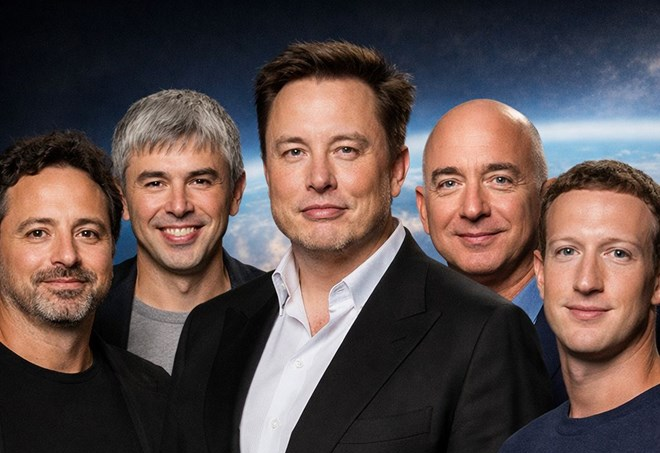 Top 5 tỉ phú giàu nhất thế giới: Công nghệ chiếm trọn