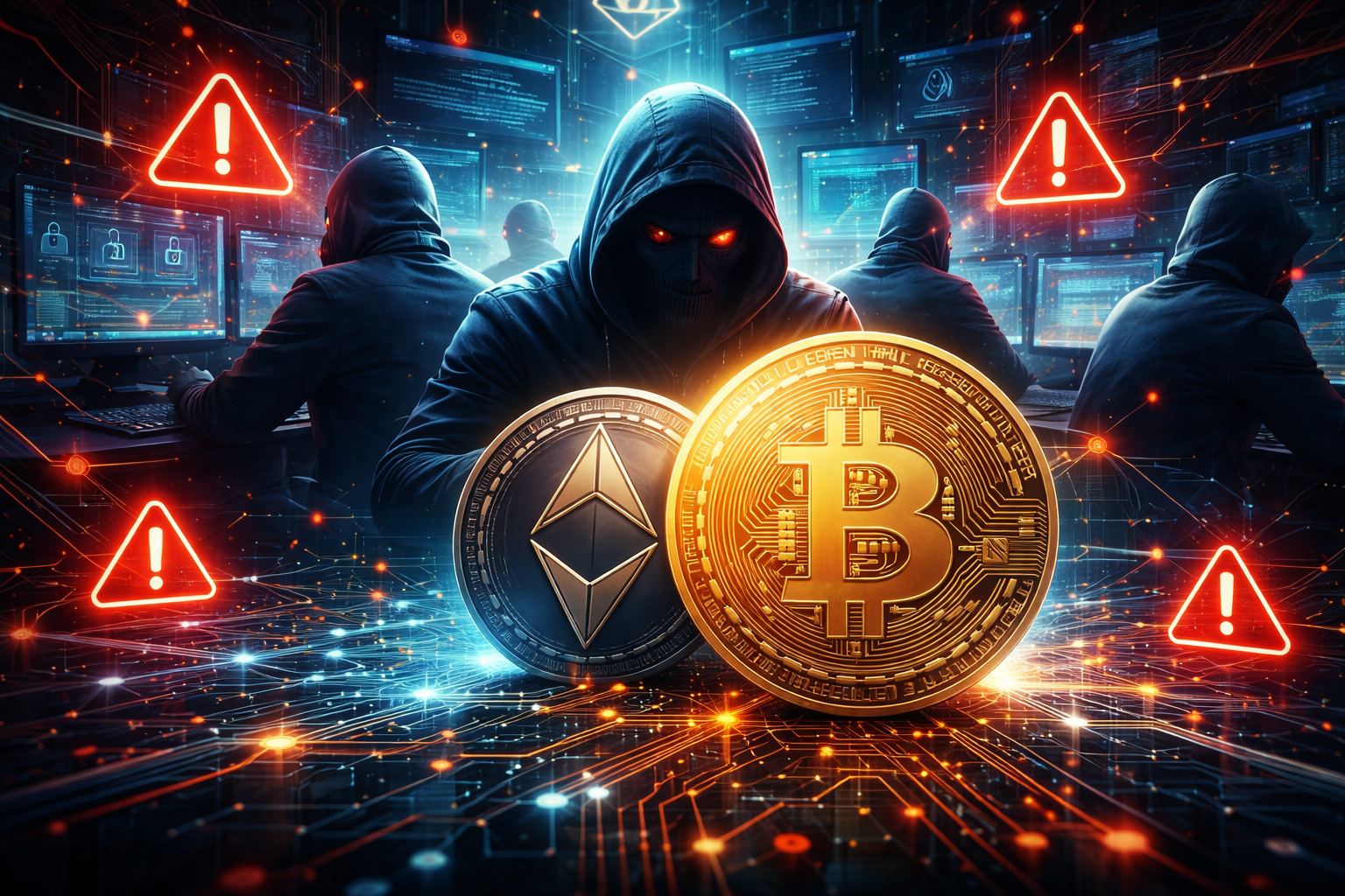 Cảnh báo khẩn từ Mỹ: Tin tặc đang “bủa vây” thị trường tiền số