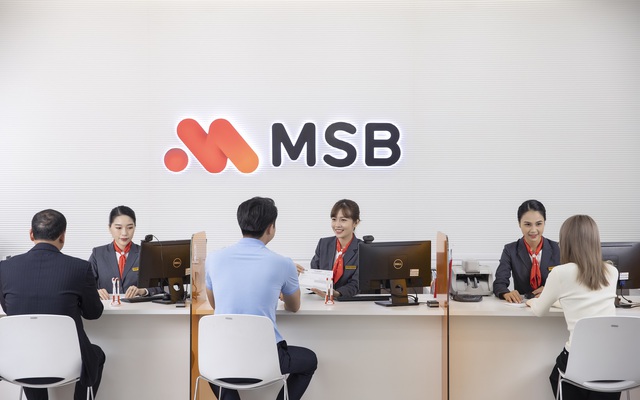 MSB lãi gần 3.173 tỷ đồng trong 6 tháng đầu năm, tăng trưởng tín dụng 13,