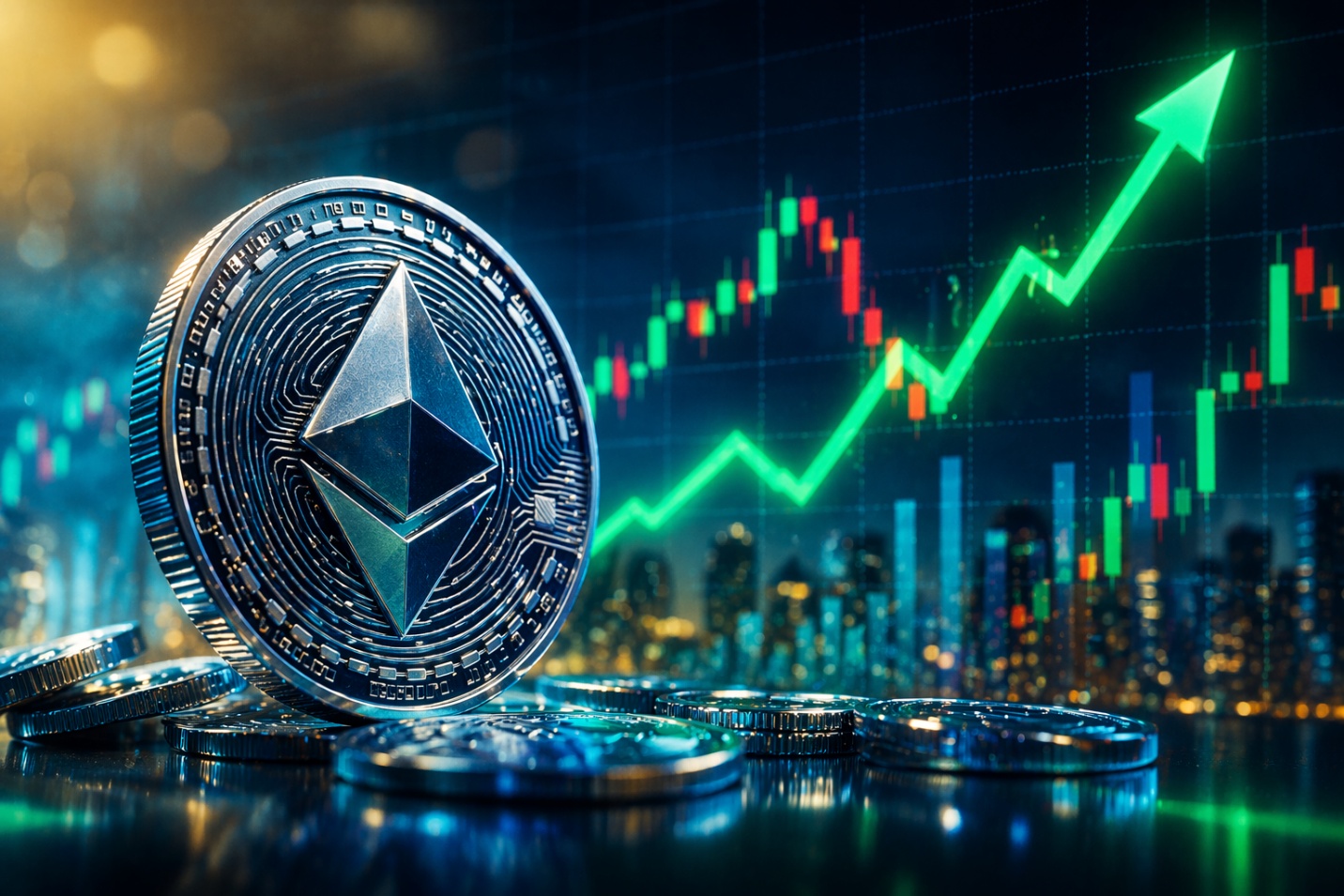 Ether bật tăng, open interest vọt 26% nhưng nhà đầu tư vẫn nghi ngờ