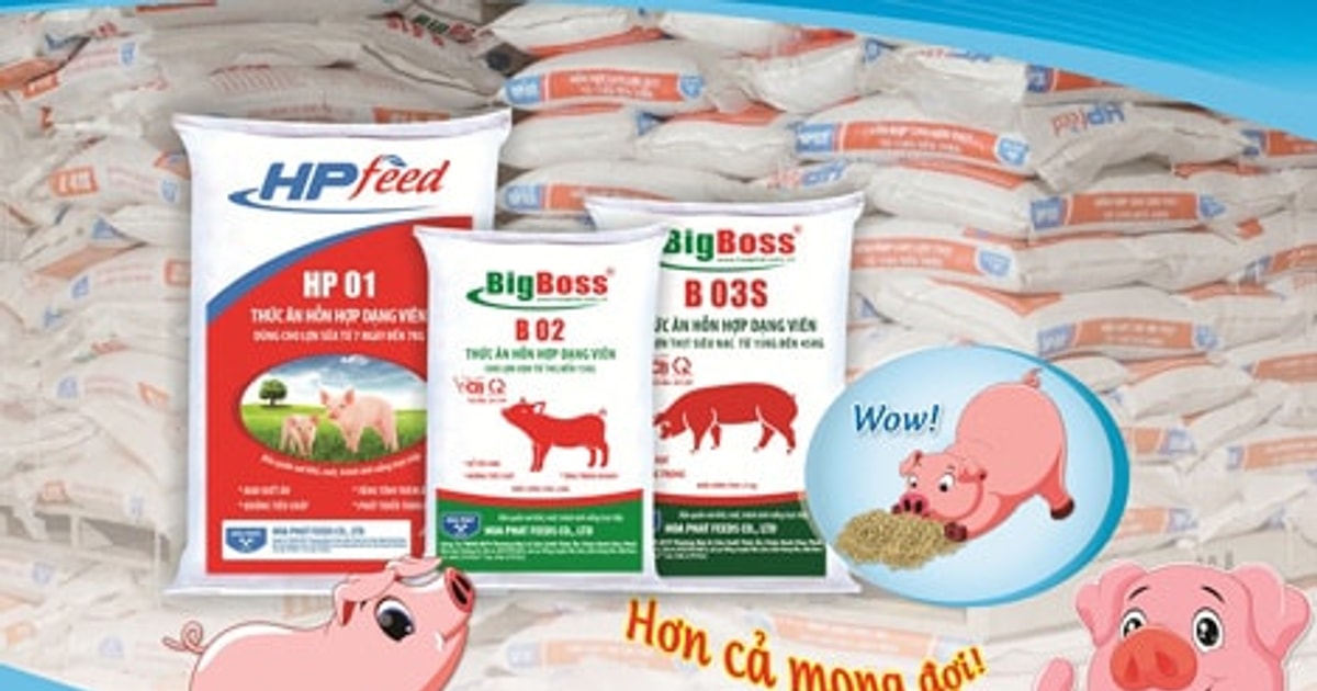 Mảng thức ăn chăn nuôi HPG tăng 11%, heo tiếp tục “gánh team”
