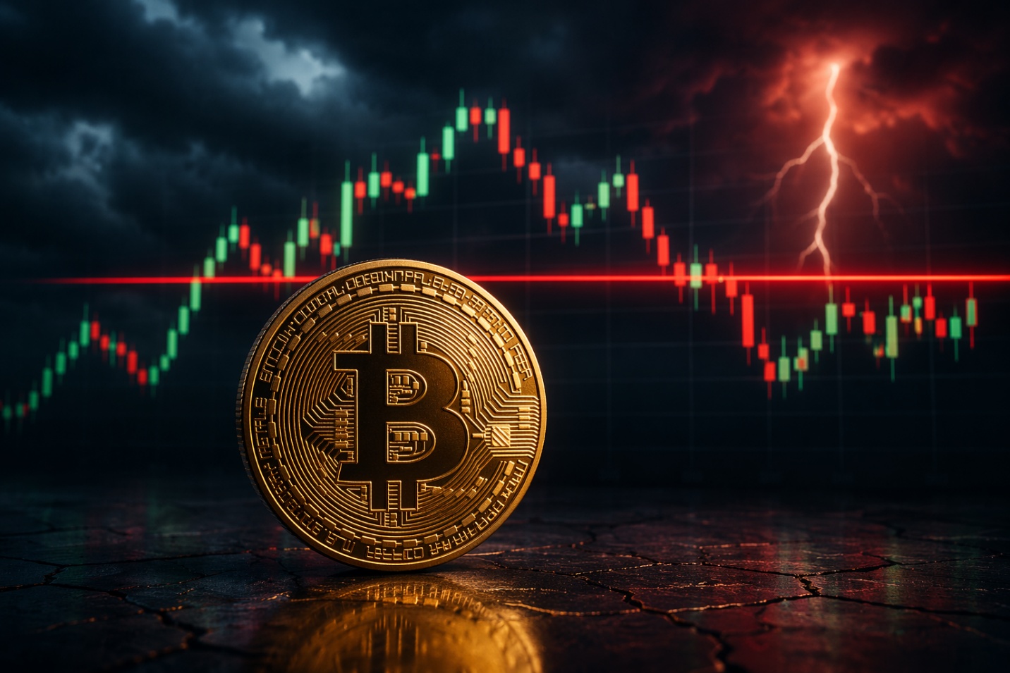 Bitcoin giằng co dữ dội, 76.000 USD trở thành “tử huyệt”