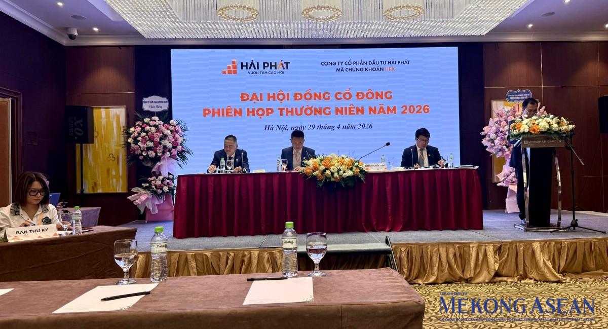 Hải Phát Invest đặt mục tiêu lãi 250 tỷ, tiếp tục không chia cổ tức để dồn lực trả nợ