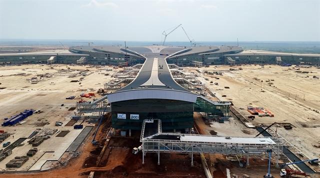 Chính phủ cho biết dự án sân bay Long Thành hiện đạt khoảng 76% khối lượng thi công.jpg