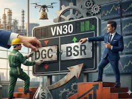 DGC bị loại khỏi VN30, BSR chính thức thế chỗ sau cú tăng hơn 100%