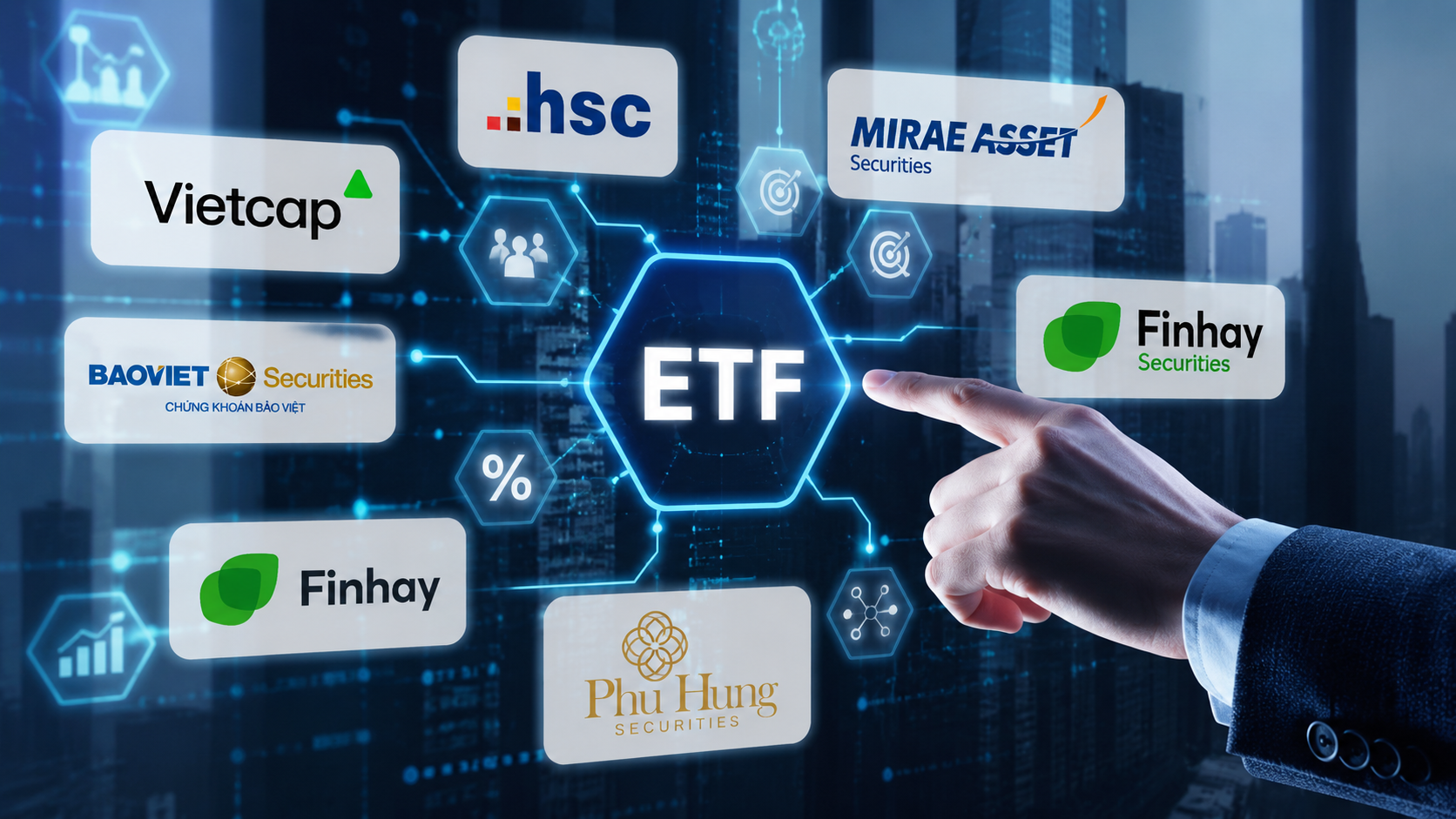 7 công ty chứng khoán lớn cùng lập quỹ ETF mới, chuẩn bị niêm yết trên HoSE