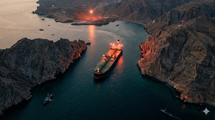 Eo biển Hormuz – tuyến hàng hải vận chuyển khoảng 20% lượng dầu mỏ toàn cầu.jpg