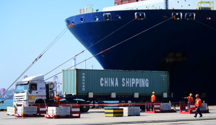 Trong 4 tháng đầu năm, xuất khẩu Trung Quốc tăng khoảng 15%.png