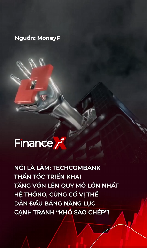 Techcombank thần tốc triển khai tăng vốn lên quy mô lớn nhất hệ thống, củng cố vị thế dẫn dầu bằng năng lực cạnh tranh "khó sao chép" 
