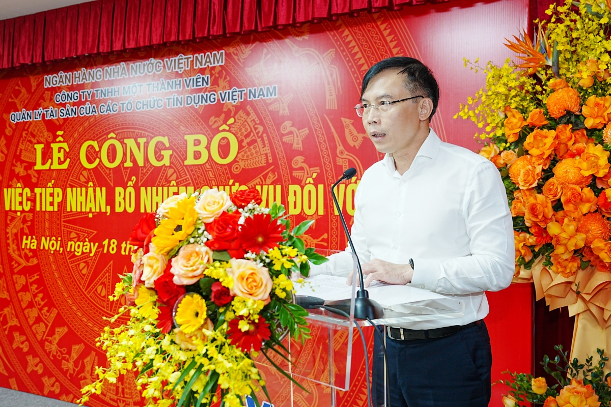 Bổ nhiệm ông Nguyễn Hoài Đức giữ chức vụ Phó Tổng Giám đốc VAMC